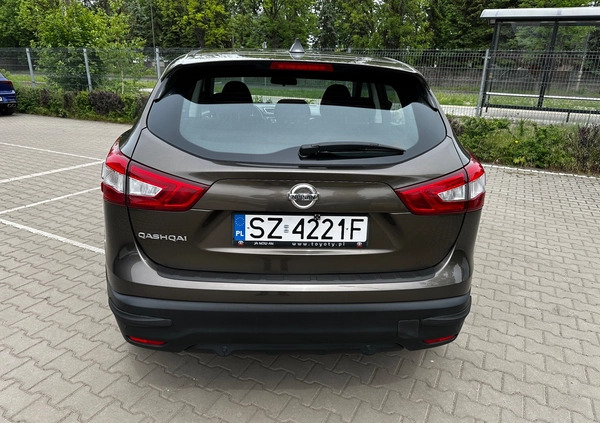 Nissan Qashqai cena 48900 przebieg: 62300, rok produkcji 2014 z Zabrze małe 277